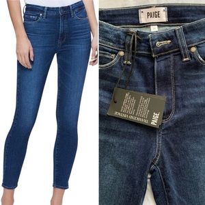 NWT Paige Jeans Hoxton Ankle Skinny 26 Denim Pants